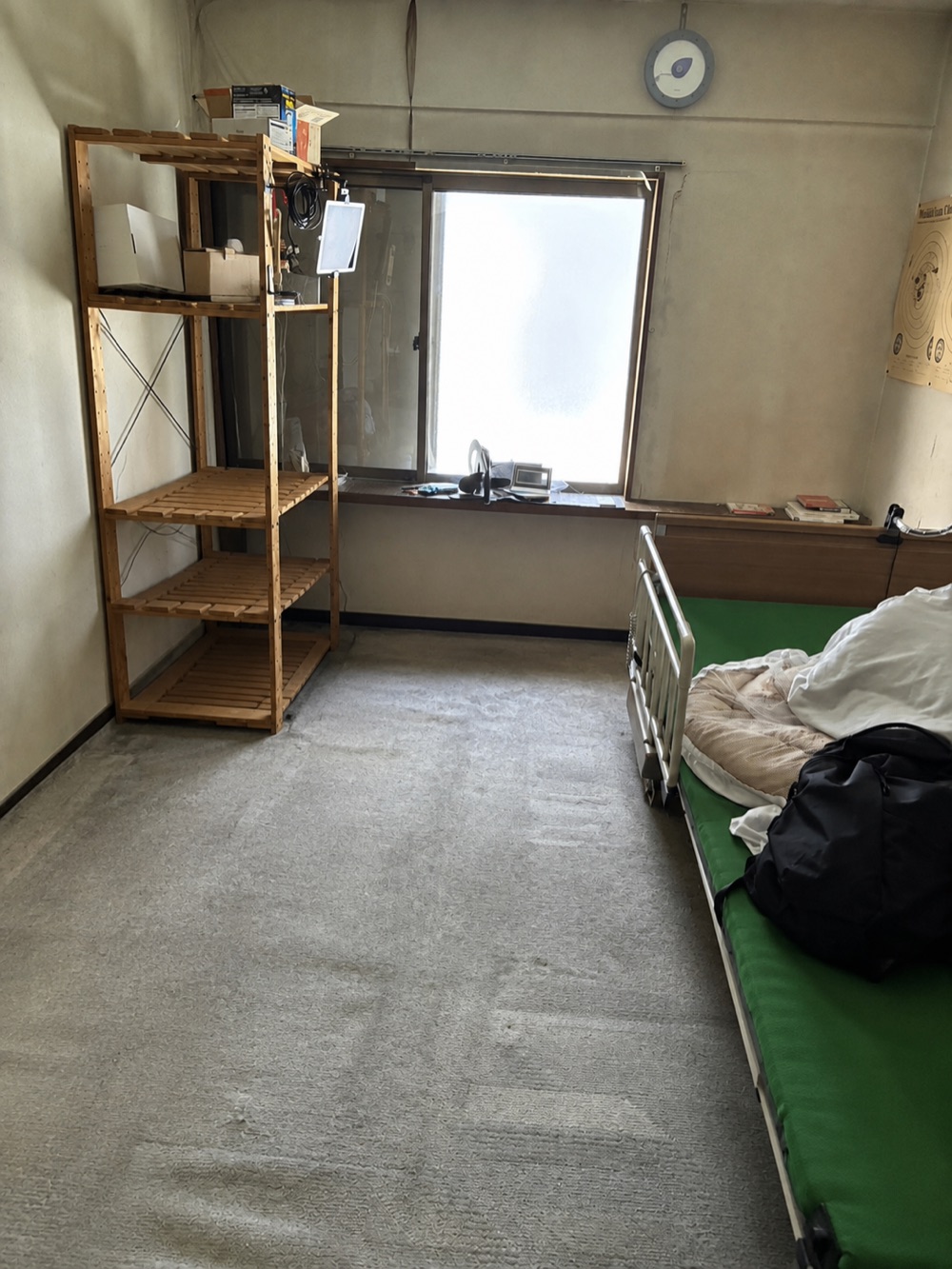 作業後：居室 床が見えない状態のお部屋