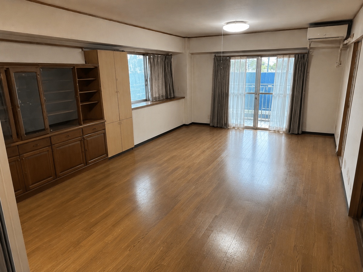 大型ゴミ屋敷の作業後